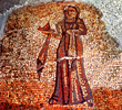 Фрагмент мозаичного пола. Дзалиси. II в. н. э. Грузия.