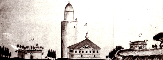 Мечеть и мавзолей  города Касимова (Кичи Булгара).